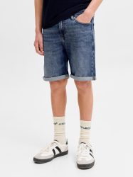 Jack & Jones Junior - Shorts, 140, Blau Denim