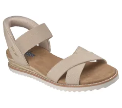 Skechers Slip Ins Sandale für Damen natur