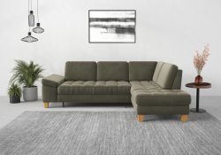 sit&more Ecksofa, mit Ottomane, mit oder ohne Bettfunktion, Bettkasten, Verstellung
