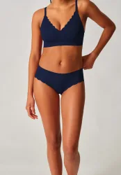 Skiny - Panty, für Damen, Blau/Schwarz, Größe 40