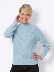 Classic Basics Stehkragenpullover 