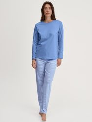 Calida - Pyjama, für Damen, Blau Größe M