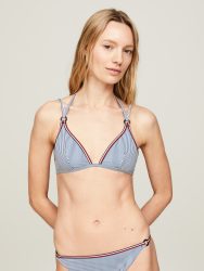 Tommy Hilfiger Swimwear Triangel-Bikini-Top »TRIANGLE FIXED RP PRINT«, mit Zierringen