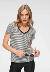 Levi's® - T-Shirt, Classic Fit, kurzarm, für Damen, Black, Größe S
