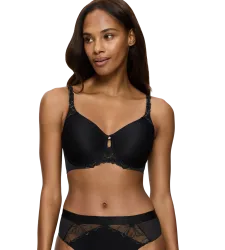 Triumph - Bügel-BH, wattiert, für Damen, Black, Größe 75E