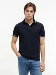 Tommy Hilfiger - Poloshirt, kurzarm, für Herren, Dunkelblau, Größe XXL