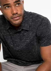 bonprix Poloshirt Regular Fit, Kurzarm, Kragen mit Knopfleiste