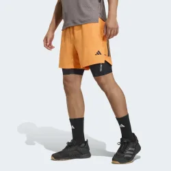 adidas - Shorts, für Herren, Orange, Größe XXL