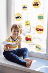 Komar Fensterbild 