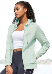 H.I.S Sweatjacke, mit Piping an den Ärmeln