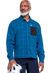 Schöffel, Schöffel Funktionshemd mit langen Ärmeln, aus Polyester, Nylon und Elasthan