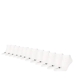 Puma - Socken  9er Pack Stretch-Sneaker Plain ECOM 9P, für Damen, Weiss, Größe 39-42