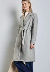 STREET ONE Kurzjacke mit Gürtel zum Taillieren
