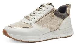 Tamaris Keilsneaker, Freizeitschuh, Halbschuh, in schmaler Form, vegane Verarbeitung