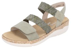 Remonte Keilsandalette Riemchensandale, Bequemschuh, Sommerschuh mit Soft-Fussbett