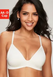 LASCANA Push-up-BH ohne Bügel, nahtlos vorgeformt, bequemer Basic-BH
