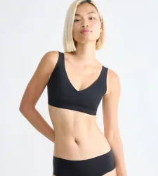 Sloggi - Bügelloser BH, wattiert, für Damen, Black, Größe S