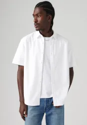 Levi's® - Hemd, kurzarm, für Herren, Weiss, Größe S