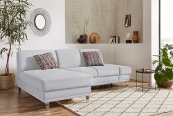 sit&more Ecksofa »Clio V«, wahlweise mit Bettfunktion oder Vorziehsitz und Bettkasten, Inklusive Federkern