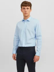 Jack & Jones - Hemd, langarm, für Herren, Hellgrau, Größe XL