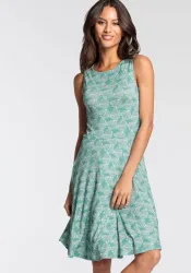 Laura Scott Sommerkleid kurz, figurbetont, aus Single Jersey, ärmellos