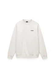 NAPAPIJRI - Sweatshirt B-SMALL BOX C, für Herren, Écru, Größe M