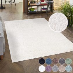 Carpet City Hochflor-Teppich »City Shaggy«, rechteckig, 30 mm Höhe, Teppich Einfarbig Uni, besonders flauschig-weich, ideal für Wohnzimmer & Schlafzimmer