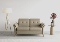 sit&more 2-Sitzer »Göteborg«, inklusive Sitztiefenverstellung und Federkern