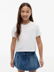 Tommy Hilfiger T-Shirt Regular Fit, Rundhalsausschnitt, reine Baumwolle, Kinder bis 16 Jahre