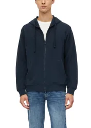 s.Oliver Kapuzensweatshirt, in feiner Strick-Optik