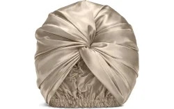 VBEAUTY - Premium Seiden Turban - Champagner, One Size