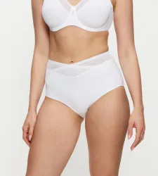 Triumph - höschen für en true shape sensation maxi, für Damen, Beton-Optik / Weiss, Größe 44