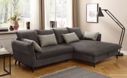 Home affaire Ecksofa »Tirano«, wahlweise mit Bettfunktion und Bettkasten