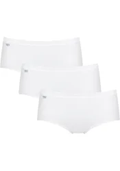 Sloggi - Basic+ Midi, für Damen, Weiss, Größe 50
