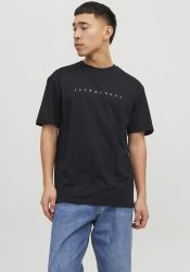 Jack & Jones - T-Shirt, für Herren, Black, Größe XL