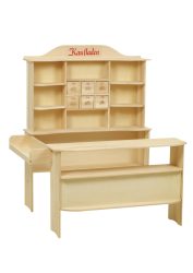 roba Verkaufsstand Holz natur