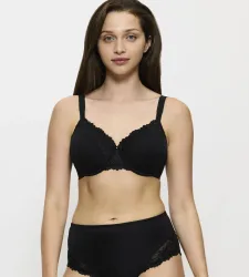 Triumph - Bügel-BH, unwattiert, für Damen, Black, Größe 80E