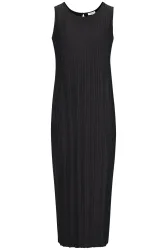 LASCANA Plisseekleid in Midilänge, Trägerkleid, Sommerkleid