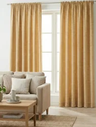 beige Vorhang 