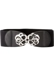 bonprix Breiter Stretchgürtelschwarz 75Damen
