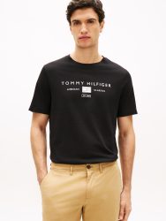 Tommy Hilfiger - T-Shirt, für Herren, Black, Größe S
