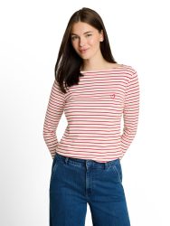 Tom Tailor - T-Shirt, für Damen, Rot, Größe XL