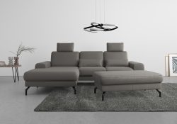sit&more Ecksofa »Cinturo«, inklusive Sitztiefenverstellung und Federkern
