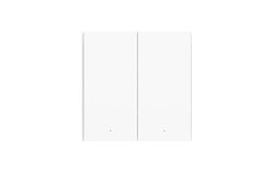 Aqara - Kabelloser Funkschalter H1 HomeKit (Doppelwippe), Weiss