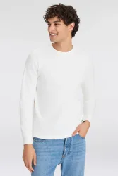 Replay Longsleeve Regular Fit, Rundhalsform