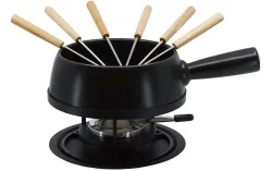 Kadastar - Käsefondue-Set, 22cm, Black