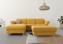 sit&more Ecksofa, wahlweise mit Bettfunktion, Bettkasten und Kopf- und Armteilverstellung