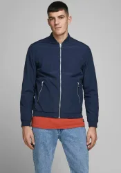 Jack & Jones - Bomberjacke, für Herren, Blau, Größe M