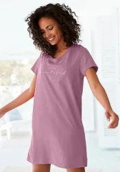 Vivance Dreams by Lascana Bigshirt mit Frontdruck