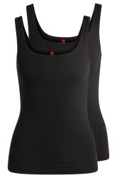 Hugo - Top, ohne Arm, für Damen, Black, Größe M
